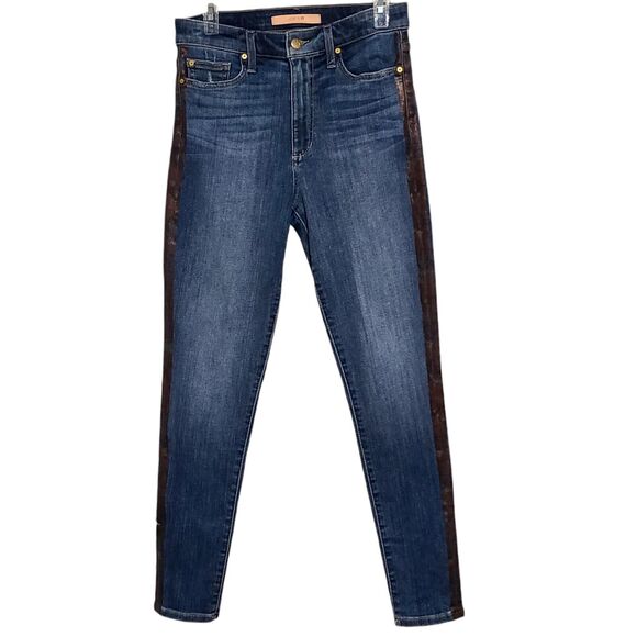 Joe's Jeans Denim - Joe's Jeans Women's High Rise Size 28 Flawless The Charlie Metallic